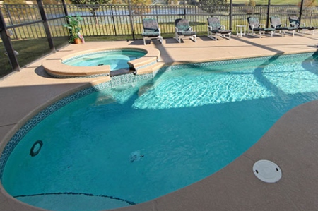 Pool Deck Cleaning